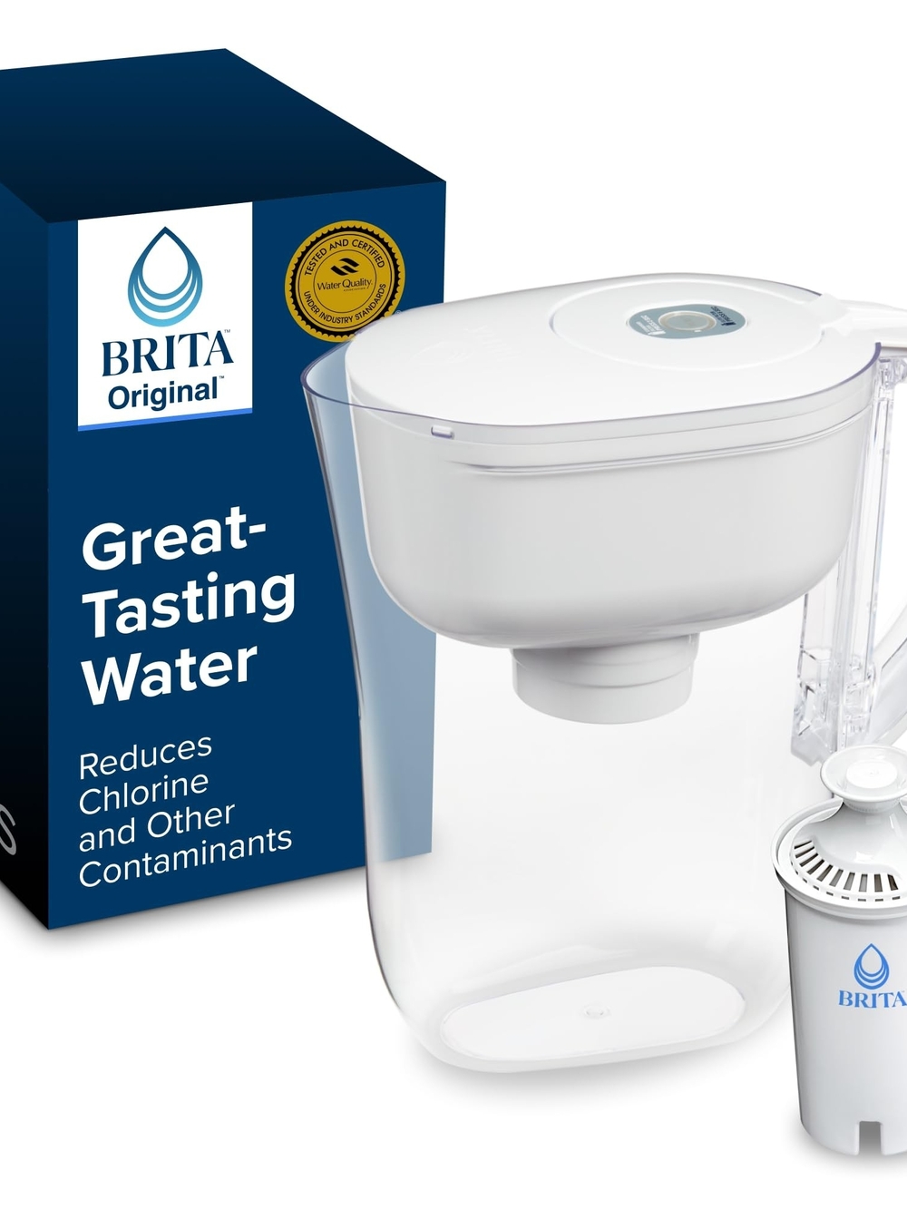 Brita Metro Small 6-Cup Water Filter Pitcher with Filter
